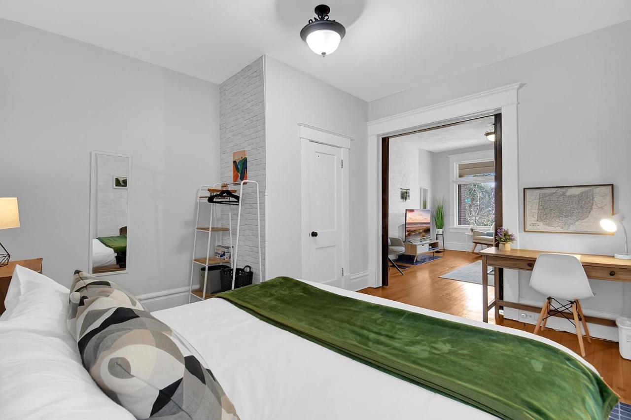 Modern European 1Br Near Dt-Historic St Apartment Columbus Bagian luar foto